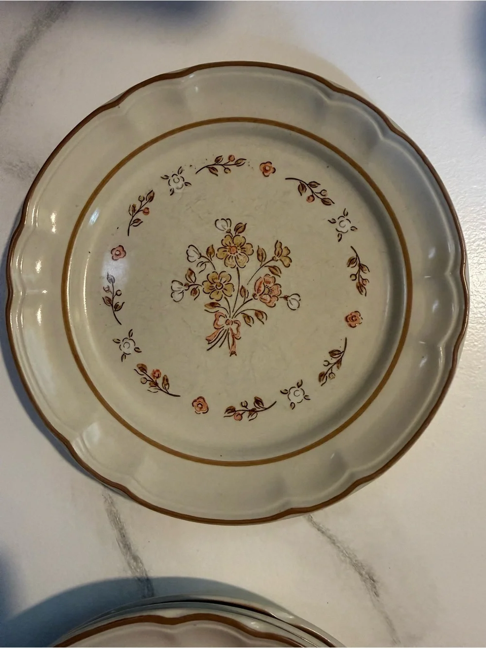 1970s Cordella Burnet Plates (Set of 4)